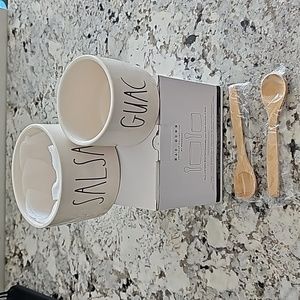 Rae Dunn Salsa & Guac Set, New in Box